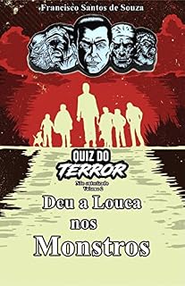 Livro Quiz do Terror - Deu a Louca nos Monstros