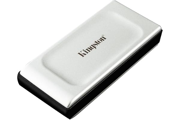 Kingston XS2000 500G High Performance Portable SSD with USB-C | Pocket-sized | USB 3.2 Gen 2x2 | External Solid State Drive | Up to 2000MB/s | SXS2000/500G | Up to 2000MB per S Transfer, Pocket-Sized Sxs2000/500g