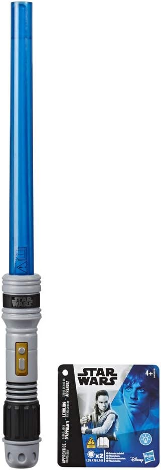 Star Wars Level 1 Blue Lightsaber Toy with Light-Up Extendable Blade