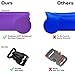 Prodigen Inflatable Lounger Chair, Air Sofa Inflatable Couch Outdoor Anti-Air Leaking Waterproof Portable Inflatable Hammock Air Couch for Pool, Floor, Camping, Beach (Purple)