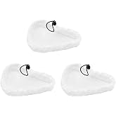 KEXIAO 3/6/8Pcs Microfibre Steam Mops Pads for H20 S302 Steam Mops Replacement Pad Washable Reusable Floor Cleaner