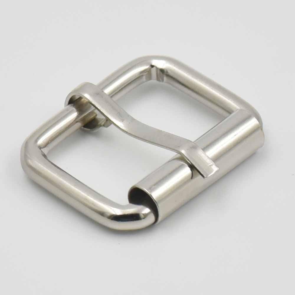 20 Pcs Single Prong Roller Buckles 19mm 25mm 32mm 38mm 50mm 3/4" 1" 1.25" 1.5" 2" for leather Belt Strap Nickle Gold Bronze Nickle-Black