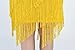 Whitewed Vintage 1920s 20S Great Gatsby Style Flapper Dresses Costumes Outfits,Yellow,12/14
