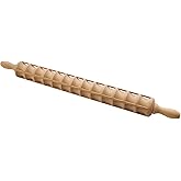 Eppicotispai 20-Inch Beechwood Ravioli Rolling Pin