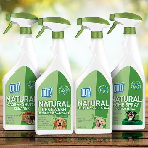 out natural flea spray