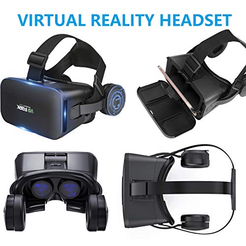 Virtual Reality Goggles- Adjustable Device Comfortable New 3D VR Glasses, Virtual Reality Game System Compatible with… - Image 3