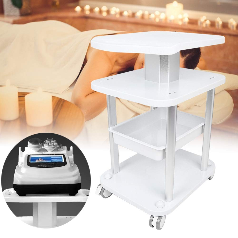 Beauty Salon Trolley, Multi-layer Pedestal Rolling Storage Cart Wheel Stand Table Styling Storage Drawer Cabinet Spa Hairdresser Treatment Barber Shop for Beauty Equipment, Tattoo, Pedicure.: Beauty