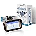 iPhone Bike Mount Holder with Water Resistant Pouch. Motorcycle and Bicycle Mount That Fits Most Smart Phones, Including iPhone 7, 6s, 6, 5s, 5 and Mobile Devices or GPS