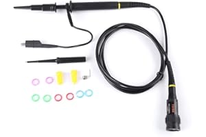 T3100 Oscilloscope Probe Logic Analyzer X100 100MHz High Voltage Clip Probes Portable with Accessory Kit