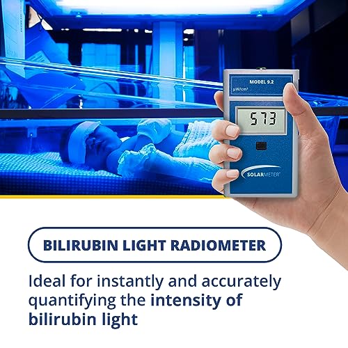 Solarmeter Model 9.2 Bilirubin Light Radiometer, Monitor Blue Light