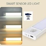 Ezigoo Motion Sensor LED Pantry Cabinet - Freestanding Kitchen Unit view 5