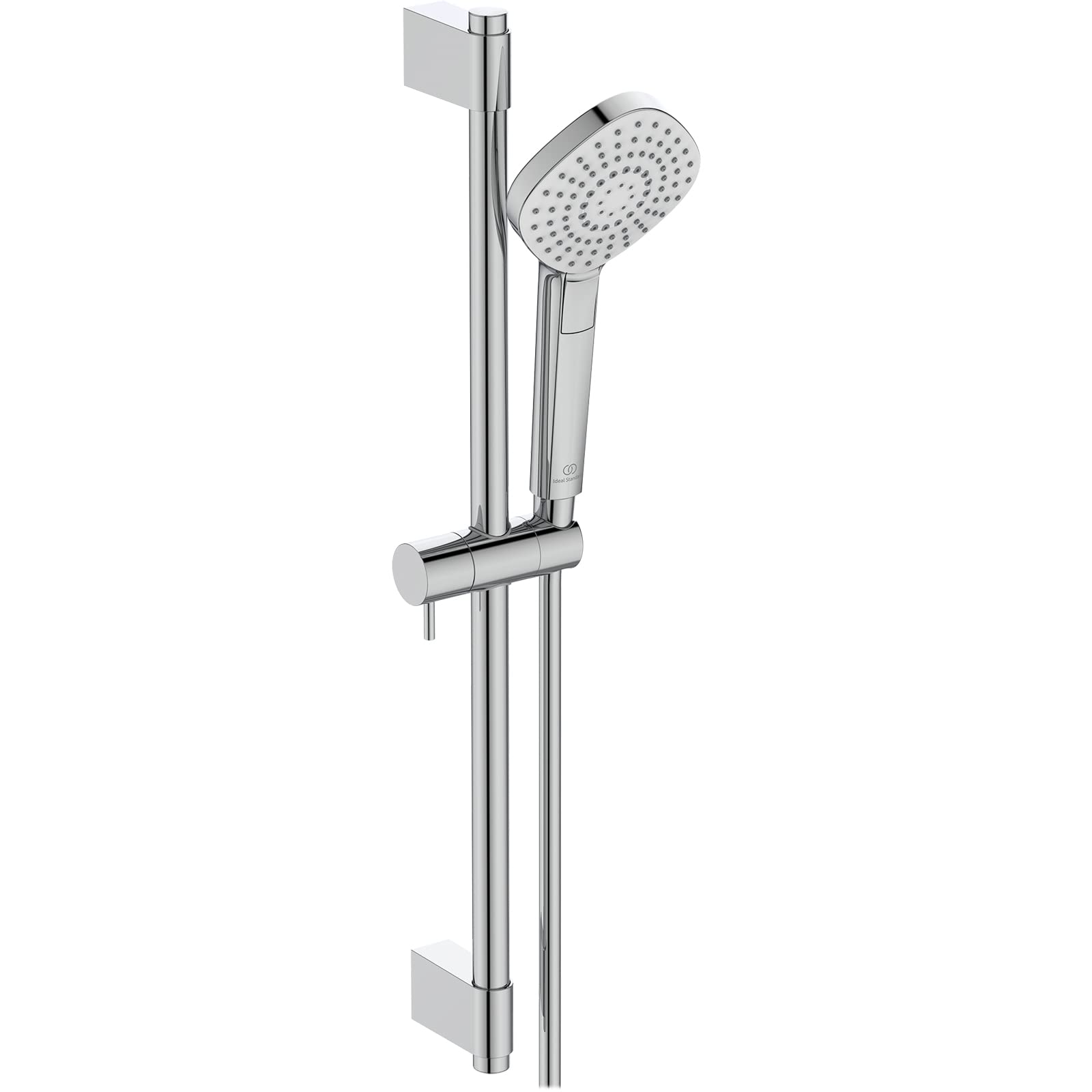 Ideal Standard Evo Diamond 110Mm Dia Shower Kit 600Mm Rail, Chrome