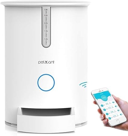 Amazon Com Lambow Petdiary Cat Feeders Automatic Food