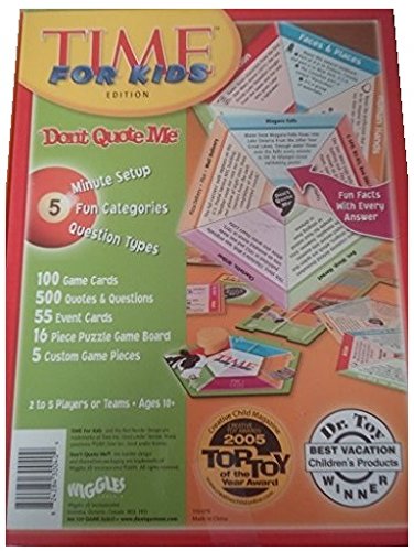 Don't Quote Me, Time Edition for Kids (2005)