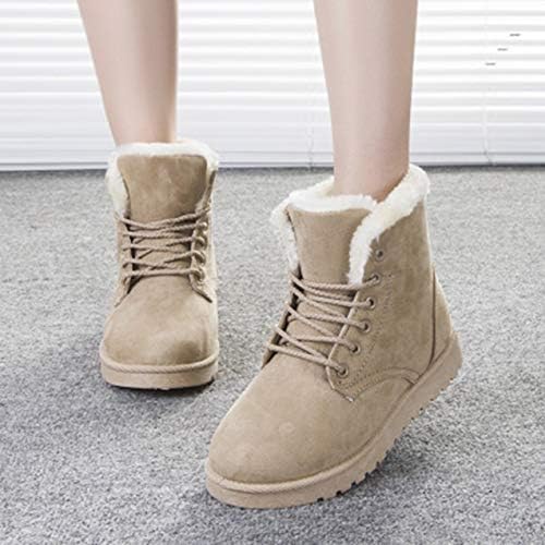 NewIncorrupt Winter Snowboots Dames Korte Laarzen Veterschoenen Katoenen  Schoenen Studenten Warme En Fluwelen Schoenen 1 paar