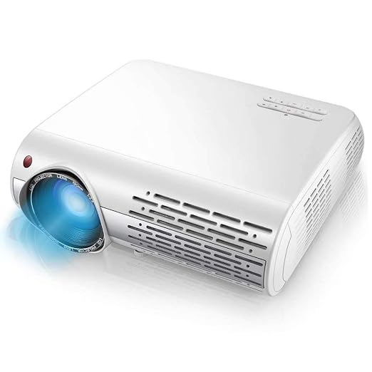 Ai LIFE Proyector 1080p Proyector de Video 13000 Lux HD con ...