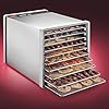 STX-International-STX-DEH-600W-SST-CB-Stainless-Steel-Dehydra-10-Tray-Food-and-Jerky-Dehydrator-with-40-Hour-Timer-PLUS-a-FREE-All-New-Dehydrating-Made-Easy-Cookbook-on-CD-with-over-270-Recipes