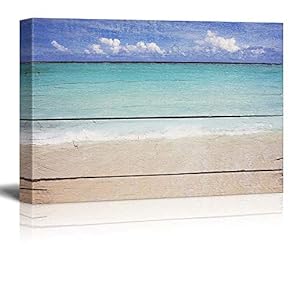 Canvas Wall Art Painting Artwork for Home Prints Framed (12x18, Tropical)