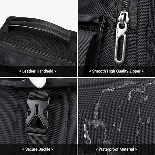 WITZMAN Crossbody Bags for Men Travel Shoulder Bag Lightweight Man Purse Small Casual Messenger Bag for Work Traveling