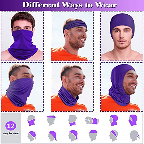 SATINIOR Summer Neck Gaiter Sun Protection Neck Gaiter Scarf UV
