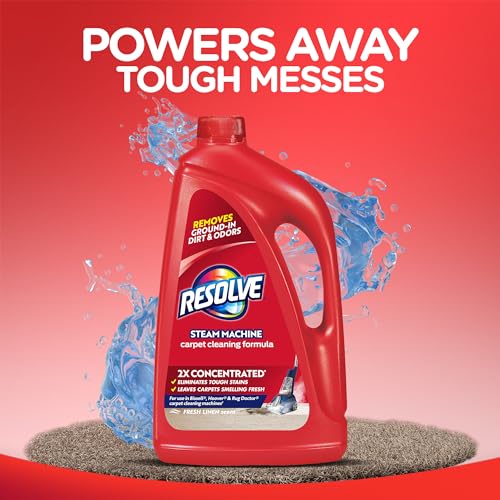Resolve Steam Carpet Cleaner Solution Shampoo, 3.75 Lb Bottle, 2X Concentrate, Safe photo 12