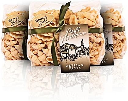 Intermountain Pasta Artisan Pasta Plain Gnocchi Shells Certified Kosher - 3 pack