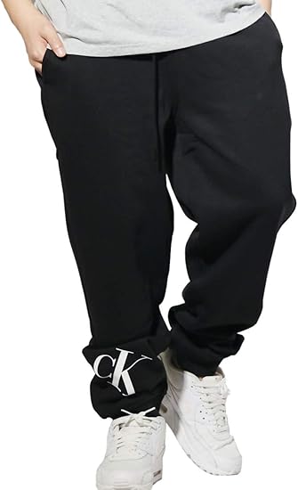 Amazon カルバンクライン Calvin Klein スウェットパンツ メンズ 大きいサイズ ロング スエット ロゴ 40gm854 ブラック 黒 2xl 並行輸入品 ロングパンツ 通販