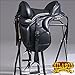 HILASON 19 in Horse English Treeless Saddle Endurance Trail Leatherthumb 1