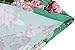 Hotouch Women Floral Bodycon Dress Short Sleeve Party Mini Cocktail Stretchy Pencil Dress Green S