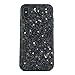 NCX tech iPhone X Case, Shockproof Anti-Scratch Hybrid Protective Cover with Glitter Star Metallic Foil for iPhone X (Black)