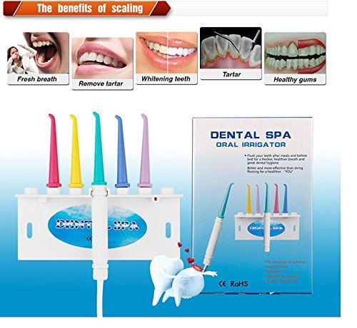 Lucktao Oral Hygiene Water Dental Flosser Oral Irrigator Water Jet Toothbrush Healthy Pick For Teeth Classic Plus Teeth Cleaning Tools - Thumbnail 4