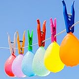 GOOBAT Quick Fill Water Balloons, Instant Self-sealing Water Balloons-333 Multi-color Water Ballons, Summer Splash Fun for Kids & Adults