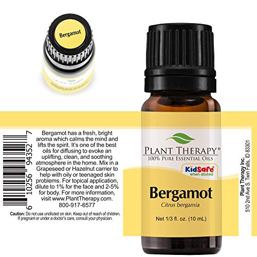 image for Plant Therapy Bergamot Essential Oil | 100% Pure, Undiluted, Natural A