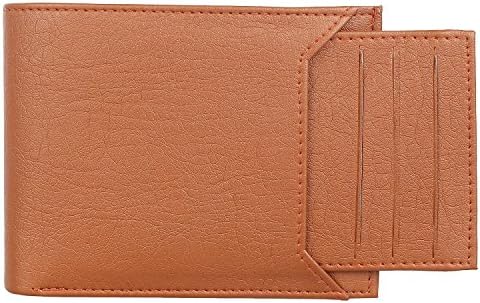 Stylish Artificial Leather Men's Wallet (Tan)