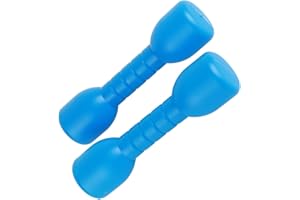 RIZGHWOY Safe Childrens Exercise Equipment, Dumbbell Rattle, ABS Toy, Toddler Exercise Tool for Hand-Arm Coordination Skills,