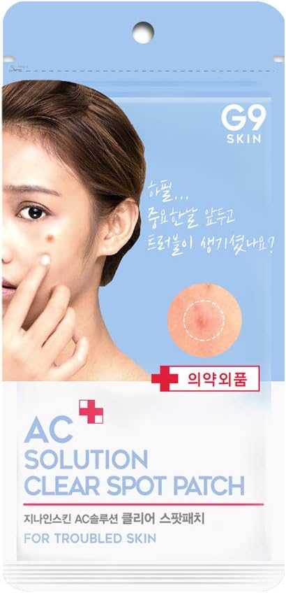 Amazon G9skin Ac ソルーション クリア スポット パッチ G9skin Ac Solution Clear Spot Patch 36枚 ニキビパッチ G9スキン G9skin 部分パック 通販