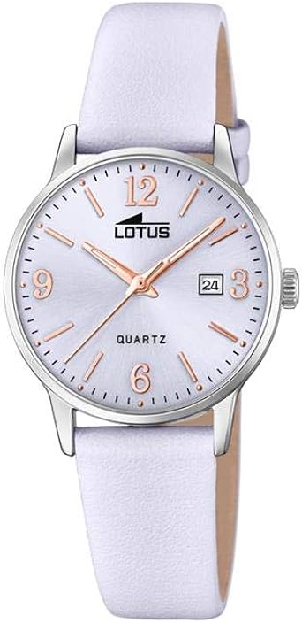 Lotus Reloj Analógico para Mujer de Cuarzo con Correa en Cuero 18699/3