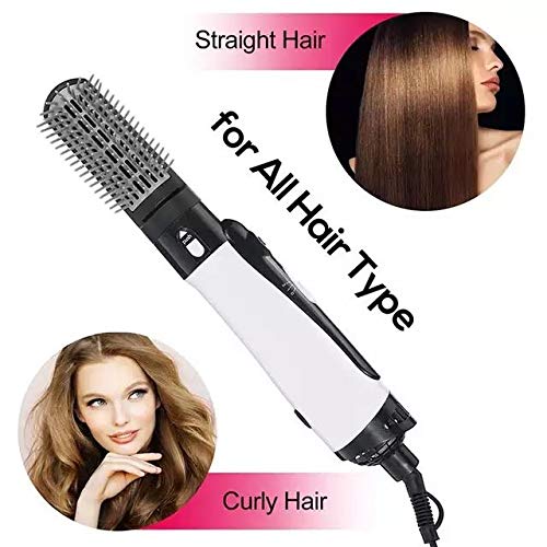 One Step Hair Dryer and Volumizer - 2 in 1 Blow Dryer Hot Air Brush Hair Styling Tool - Ceramic Negative Ion Technology - Anti-Scald and Auto Shutoff Safety Feature
