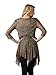 Kaktus Women's 3/4 Sleeve Asymmetrical Diamond Print Tunic (Plus Size Available)