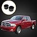 Red Hound Auto Cup Holder Inserts Compatible with Dodge Ram