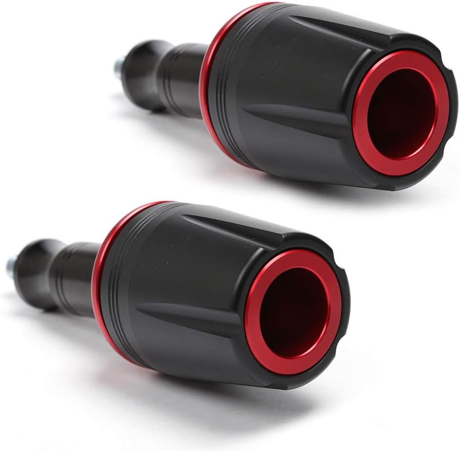 LAIDAN Motorcycles Crash Pads Protection Frame Sliders Anti Crash Protector for Kawasaki Z125 Z250 Z300 Z650 V650 Z800 Z1000 ER6N NINJA250 NINJA300 Honda Suzuki Yamaha All models (1 Pair),red