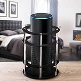 Stand for Amazon Echo, Foxnovo Acrylic Speaker Guard - Protect and Stabilize Your Alexa Speaker
