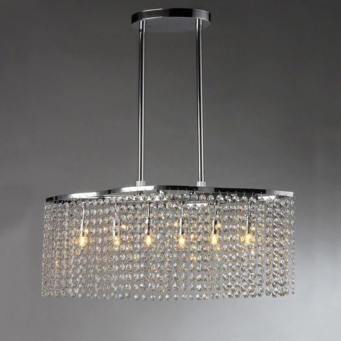 Tee 6-Light Crystal Chandelier