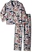 Justice League Boys' Heroes 2-piece Pajama Coat Set