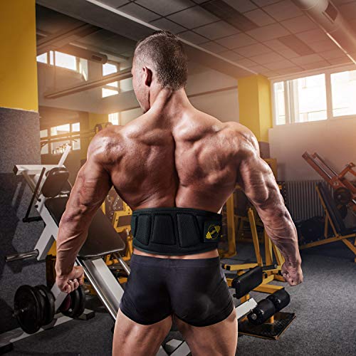 PeoBeo Fitness Weight Lifting Belt for Heavy Lifting Workouts 6 Inch