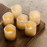 Hayley Cherie - LED Wax Candles with Timer (Set of 6) - Flameless 2