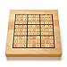 WE Games Wooden Sudoku Puzzle Board Game with Number & Thinking Tiles - 11 in