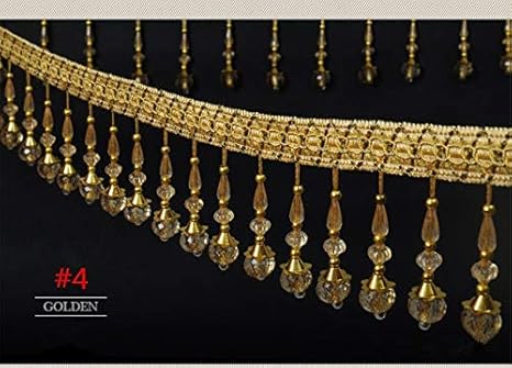 Amazon Com 13 Yards 4in Wide Tassel Fringe Trim Lace Curtain