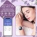 Women's Smart Watch, Fitness Tracker Smart Watch for Women, Color Touch Screen, Fitness Sleep Monitor Waterproof Call Reminder with Text GPS Auto Wake Screen Smartwatches for iPhone Android