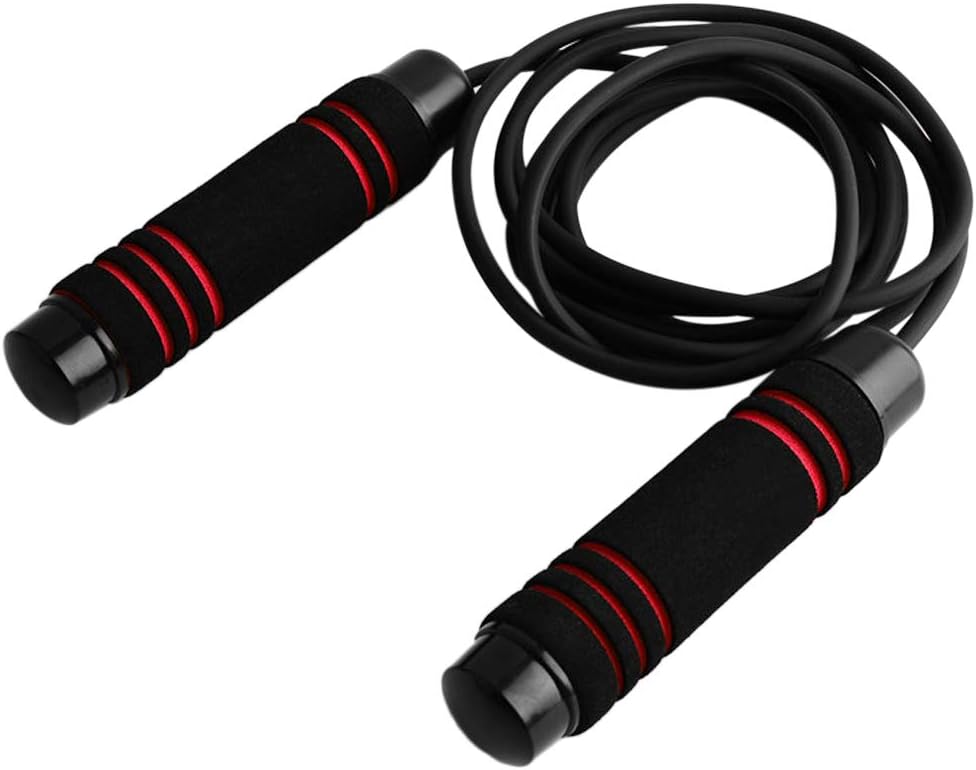yorten Skipping Rope Tangle-Free 9.8ft Jump Rope Foam Handles Adjustable Jumping Rope for Adults Students (Yellow/Red/Blue/Green)